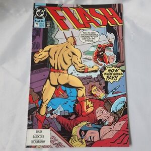 Flash #79 DC Comics 1993 Mark Waid Larocque Mortal Kombat Ad FN B&B Clean Copy